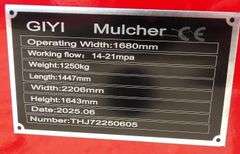 R-947 Skid Steer Mulcher