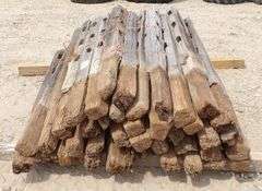 R-646  Cedar Fence Posts