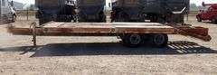 R-851 1995 C&B Quality 18' Flatbed Equipment Trailer