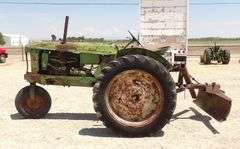 R-626 Oliver Tractor with Blade