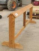 R-693 Wooden Saddle Rack