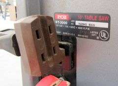 R-580  Ryobi 10" Benchtop Cutting System