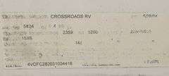 R-590 2005 Cruiser 5th Wheel Travel Trailer