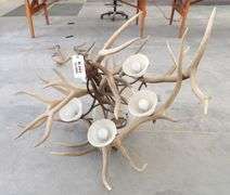 R-343 Elk Antler Chandelier