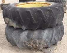 R-879 Firestone Tractor Tires & Wheels (2)