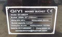 R-1061 Skid Steer Mixing Bucket