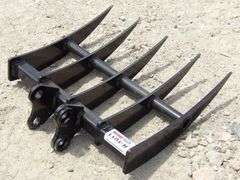 R-1011 Mini Excavator Rake