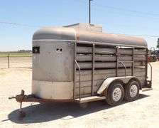 R-1283 1992 W-W Stock Trailer