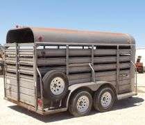 R-1283 1992 W-W Stock Trailer