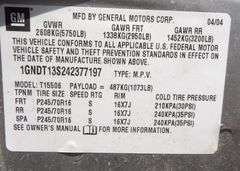 R-785 2004 Chevy Trailblazer
