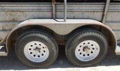 R-1283 1992 W-W Stock Trailer