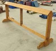 R-693 Wooden Saddle Rack