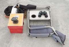 R-1135 Fish Finder--Binoculars & Camp Chair