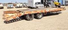 R-851 1995 C&B Quality 18' Flatbed Equipment Trailer