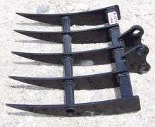 R-1011 Mini Excavator Rake