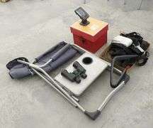 R-1135 Fish Finder--Binoculars & Camp Chair