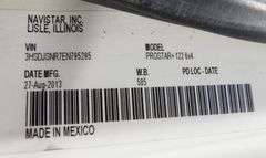 R-670  2014 International Pro Star Plus 122 Truck Tractor