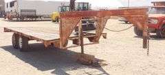 R-1169 Flat Bed Gooseneck Trailer