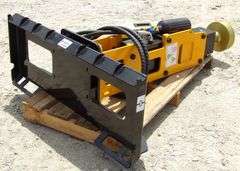 R-1013 Skid Steer Post Pounder