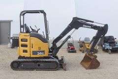 R-585  John Deere 26 G Mini Excavator