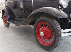 R-908 1930 Ford Model A Two Door Sedan