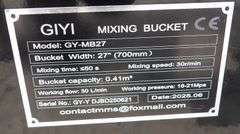 R-950 Skid Steer Mixing Bucket