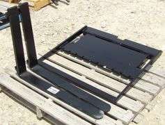 R-1060 Mini Skid Steer Mast & Forks