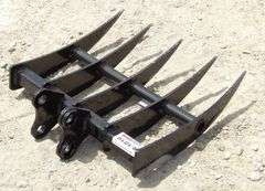 R-1010 Mini Excavator Rake