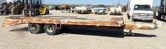 R-851 1995 C&B Quality 18' Flatbed Equipment Trailer