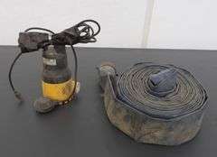 R-906 Sump Pump & Lay Flat Hose