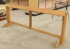 R-693 Wooden Saddle Rack