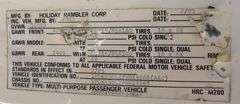 R-1286 1985 Ford Econoline 350 Motorhome