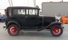 R-908 1930 Ford Model A Two Door Sedan