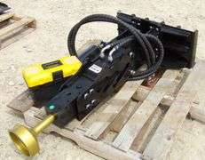 R-955 Mini Skid Steer Post Pounder