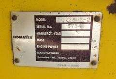 R-1251 Komatsu Excavator