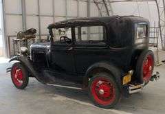 R-908 1930 Ford Model A Two Door Sedan