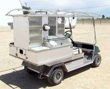 R-620 Club Car Food / Beverage Cart