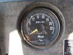 R-616 1979 Mack RS600L Commodities Truck