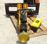 R-1013 Skid Steer Post Pounder