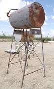 R-654  Diesel Fuel Tank + Stand