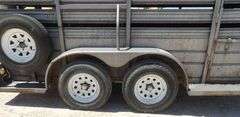 R-1283 1992 W-W Stock Trailer