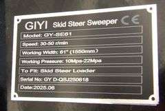 R-951 Skid Steer Sweeper