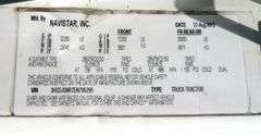 R-670  2014 International Pro Star Plus 122 Truck Tractor