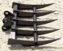 R-1010 Mini Excavator Rake