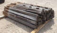R-646  Cedar Fence Posts