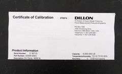 R-816 Dillon AP Dynamometer Lift Scale