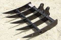 R-1010 Mini Excavator Rake
