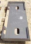 R-967 Skid Steer Quick Attach Plate