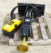 R-955 Mini Skid Steer Post Pounder