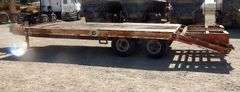 R-851 1995 C&B Quality 18' Flatbed Equipment Trailer